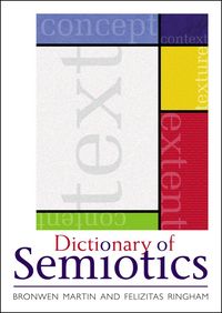 Produktbild: Dictionary of Semiotics
