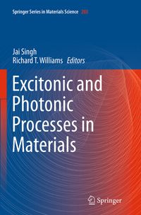Produktbild: Excitonic and Photonic Processes in Materials