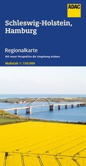 Produktbild: ADAC Regionalkarte 01 Schleswig-Holstein, Hamburg 1:150.000