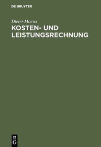 Produktbild: Kosten- und Leistungsrechnung