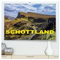 Produktbild: Schottland - Im Farbklang des Lichts (hochwertiger Premium Wandkalender 2027 DIN A2 quer), Kunstdruck in Hochglanz