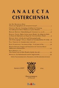 Produktbild: Analecta Cisterciensia 64 (2014)