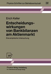 Produktbild: Entscheidungswirkungen von Bankbilanzen am Aktienmarkt