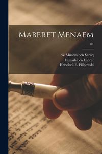 Produktbild: Maberet Menaem; 01