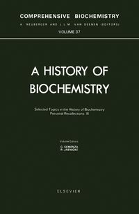 Produktbild: Selected Topics in the History of Biochemistry. Personal Recollections. Part III