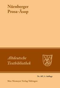 Produktbild: N&uuml;rnberger Prosa-&Auml;sop