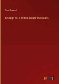 Produktbild: Beitr&auml;ge zur Altertumskunde Russlands
