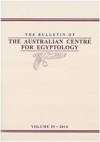 Produktbild: Bulletin of the Australian Centre for Egyptology