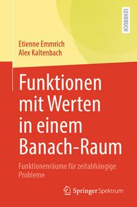 Produktbild: Funktionen mit Werten in einem Banach-Raum