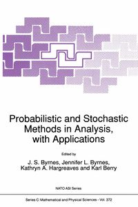 Produktbild: Probabilistic and Stochastic Methods in Analysis, with Applications