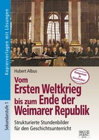 Produktbild: Vom Ersten Weltkrieg bis zum Ende der Weimarer Republik