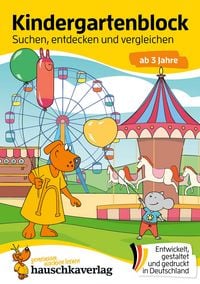 Produktbild: Kindergartenblock ab 3 Jahre - Suchen, entdecken und vergleichen