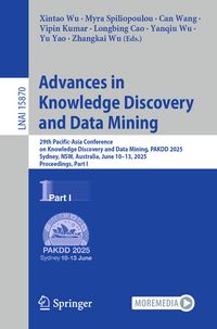 Produktbild: Advances in Knowledge Discovery and Data Mining