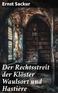 Produktbild: Der Rechtsstreit der Kl&ouml;ster Waulsort und Hasti&egrave;re