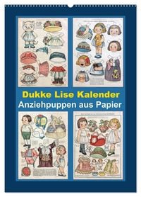 Produktbild: Dukke Lise Kalender - Anziehpuppen aus Papier (Wandkalender 2026 DIN A2 hoch), CALVENDO Monatskalender