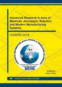 Produktbild: Advanced Research in Area of Materials, Aerospace, Robotics and Modern Manufacturing Systems