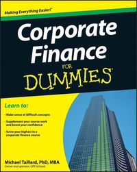 Produktbild: Corporate Finance For Dummies