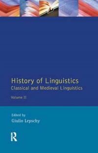Produktbild: History of Linguistics Volume II