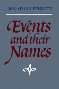 Produktbild: Events and Their Names