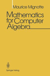 Produktbild: Mathematics for Computer Algebra