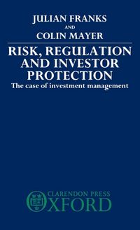 Produktbild: Risk, Regulation and Investor Protection
