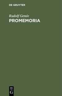 Produktbild: Promemoria