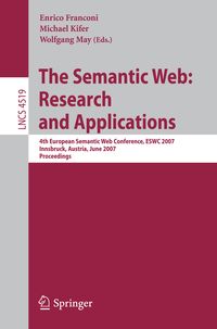 Produktbild: The Semantic Web: Research and Applications