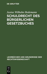 Produktbild: Schuldrecht des B&uuml;rgerlichen Gesetzbuches