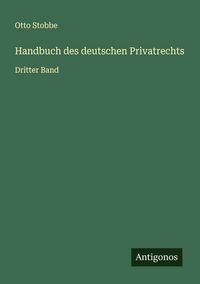 Produktbild: Handbuch des deutschen Privatrechts