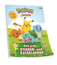 Produktbild: Pok&eacute;mon Junior: Mein gro&szlig;er Sticker- und R&auml;tselspa&szlig;