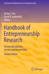 Produktbild: Handbook of Entrepreneurship Research