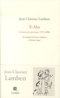 Produktbild: X-Alta : continuum po&eacute;tique 1991-2006