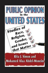 Produktbild: Simon, R: Public Opinion in the United States