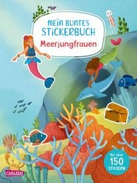Produktbild: Mein buntes Stickerbuch: Meerjungfrauen