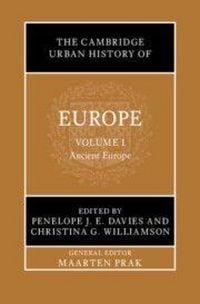 Produktbild: The Cambridge Urban History of Europe: Volume 1, Ancient Europe