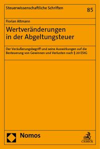 Produktbild: Wertver&auml;nderungen in der Abgeltungsteuer