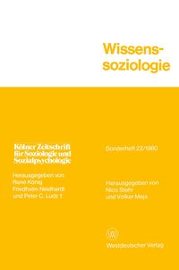 Produktbild: Wissenssoziologie