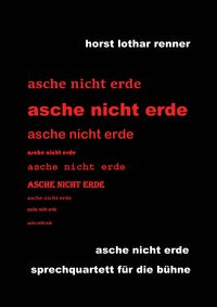 Bild vom Artikel Asche nicht erde vom Autor Horst Lothar Renner
