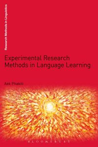 Produktbild: Experimental Research Methods in Language Learning
