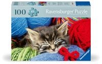 Produktbild: Erwachsenenpuzzle 100 XL-Teile - Wollk&auml;tzchen