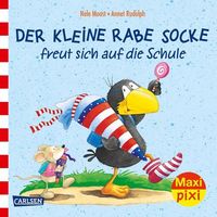 Bild vom Artikel Maxi Pixi 315: Rabe Socke freut sich auf die Schule vom Autor Nele Moost