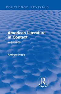 Produktbild: American Literature in Context
