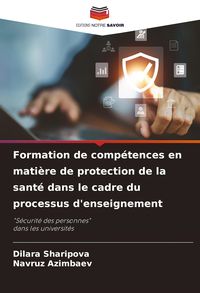 Produktbild: Formation de comp&eacute;tences en mati&egrave;re de protection de la sant&eacute; dans le cadre du processus d'enseignement
