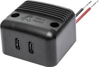 Produktbild: ProCar Aufbau-Power USB-C Doppelsteckdose PD/QC max 2x 30W 12 V, 24V