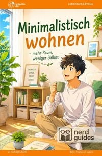 Produktbild: Nerdguides / Minimalistisch wohnen - Mehr Raum, weniger Ballast