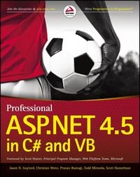 Produktbild: Professional ASP.NET 4.5 in C# and VB