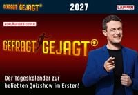 Produktbild: Gefragt Gejagt &ndash; Tagesabrei&szlig;kalender 2027