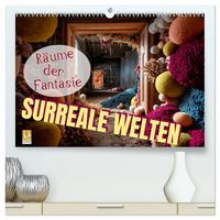 Produktbild: Surreale Welten. R&auml;ume der Fantasie (hochwertiger Premium Wandkalender 2027 DIN A2 quer), Kunstdruck in Hochglanz