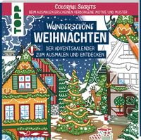 Produktbild: Colorful Secrets - Wundersch&ouml;ne Weihnachten (Ausmalen auf Zauberpapier)
