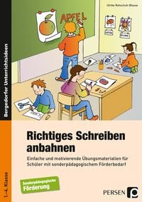 Produktbild: Richtiges Schreiben anbahnen